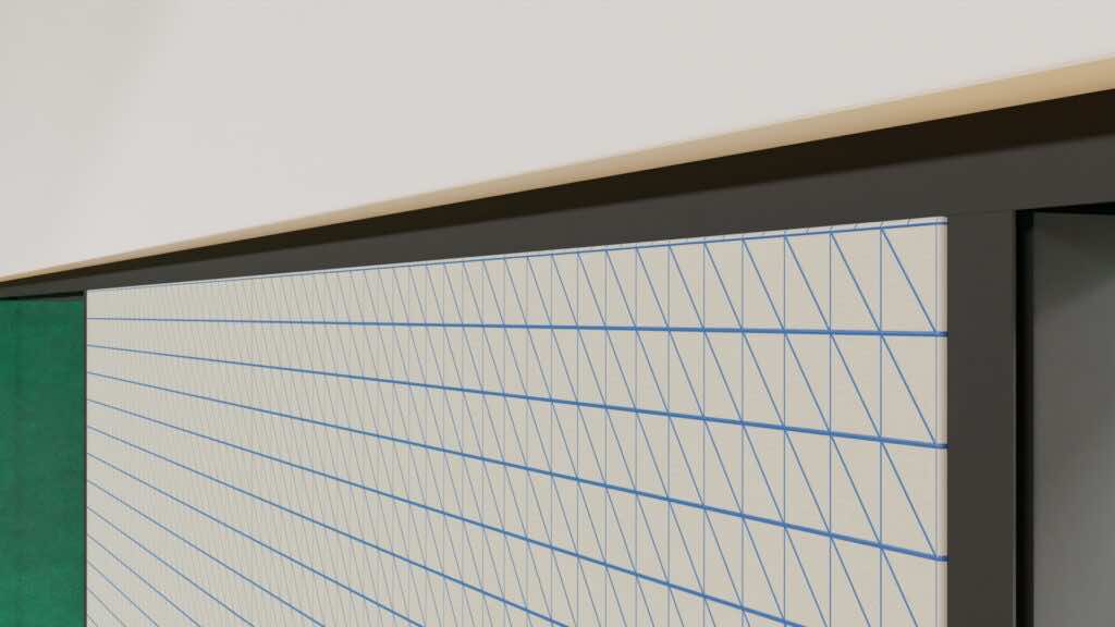 iQ PRO Noise Cover wandsysteem met ECOR® panelen. iQ PRO Noise Cover