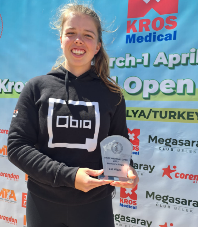 Lizzy de Greef wint Kros Medical Open