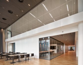 Doorvalveilige videglaswanden bij Plus